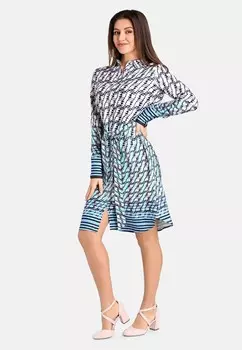 Рубашка-платье Bicalla, цвет Blau/ Turquoise