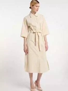 Рубашка-Платье Dreimaster, бежевый