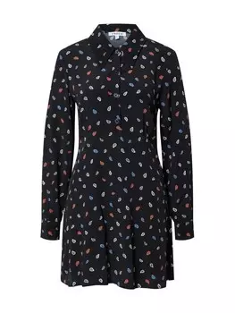 Рубашка-платье Edited Dorisa, черный