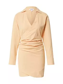 Рубашка-платье Edited Hedone, пастельно-оранжевый