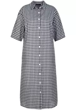 Рубашка-платье Emilia Lay, черно-белый