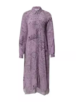 Рубашка-платье Frogbox, сирень