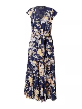 Рубашка-платье Lauren Ralph Lauren JYNLEE, темно-синий