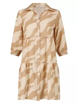 Рубашка-платье Lolaliza, бежевый