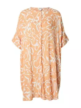 Рубашка-платье Monki, абрикосовый