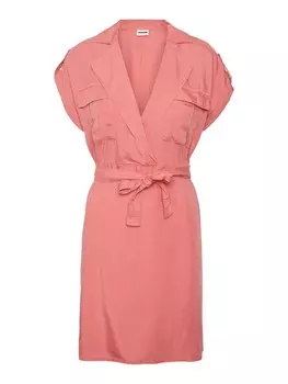 Рубашка-платье Noisy May Vera, коралл
