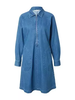 Рубашка-платье Part Two Cissels, синий