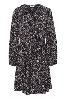 Рубашка-платье Pulz Jeans Xenia, черный