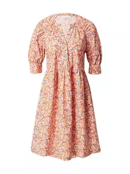 Рубашка-платье Rich & Royal, пастельно-оранжевый