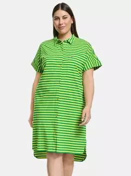 Рубашка-Платье Samoon, зеленый