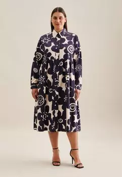 Рубашка-платье Seidensticker, синий