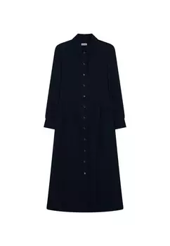 Рубашка-платье Seidensticker, темно-синий