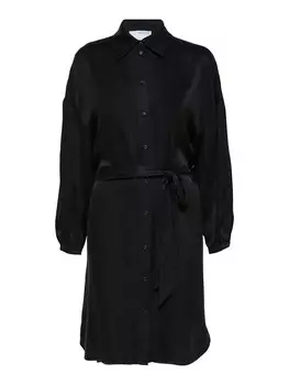 Рубашка-платье Selected Firene, черный