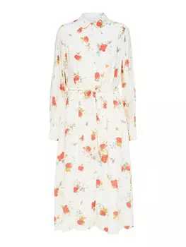 Рубашка-платье Selected WALDA, белый