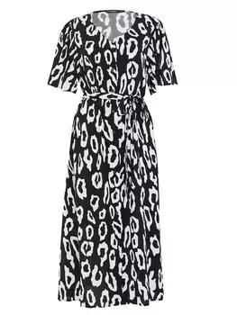 Рубашка-платье Threadbare Fruit, черный