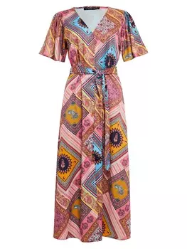 Рубашка-платье Threadbare Fruit, смешанные цвета