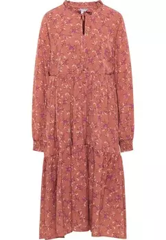 Рубашка-платье Usha, темно-розовый