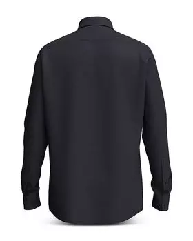 Рубашка-платье Valerio Cotton Herringbone Regular Fit HUGO, синий