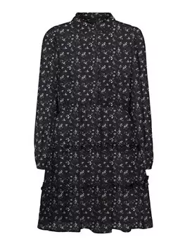Рубашка-платье Vero Moda, черный