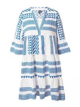 Рубашка-платье VERO MODA Dicthe, небесно-голубой