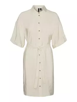 Рубашка-платье VERO MODA Queeny, крем