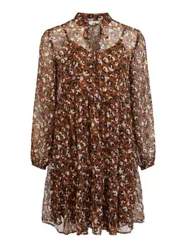 Рубашка-платье VILA Falia, карамель