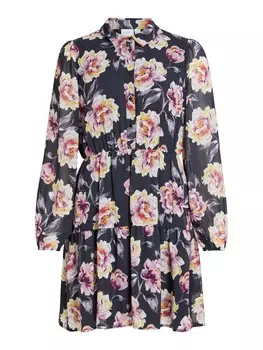 Рубашка-платье VILA Karolina, черный