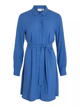 Рубашка-платье Vila Paya, синий
