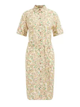 Рубашка-платье WE Fashion, бежевый