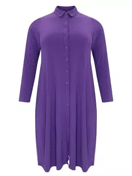 Рубашка-платье Yoek Dolce, фиолетовый