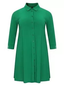 Рубашка-платье Yoek Dolce, зеленый