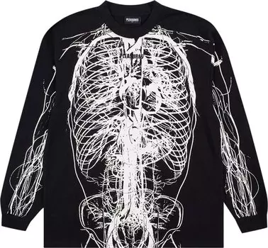 Рубашка Pleasures Nervous Long-Sleeve Shirt 'Black', черный