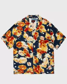 Рубашка Pleasures Portion Button Down, темно-синий