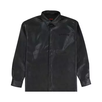 Рубашка Pleasures Resonate Overshirt, черный