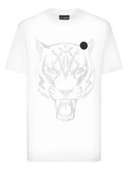 Рубашка Plein Sport Tiger, белый