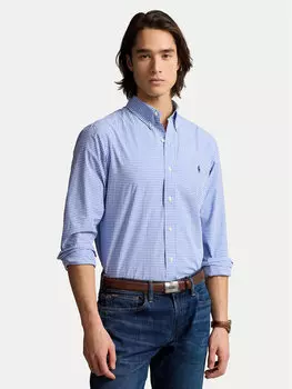 Рубашка по индивидуальному заказу Polo Ralph Lauren, голубой