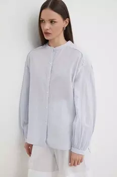 Рубашка POLINA из хлопка Pepe Jeans, синий