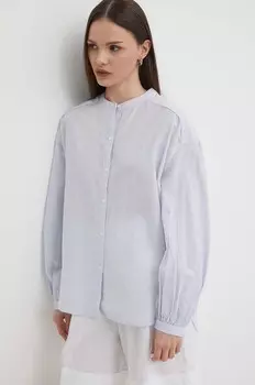 Рубашка POLINA из хлопка Pepe Jeans, синий