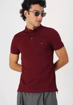 Рубашка поло 1985 SLIM Tommy Hilfiger, бордовый