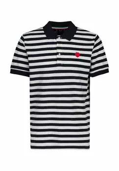 Рубашка-поло 19V69 Italia, цвет navy