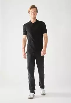 Рубашка поло 2 PACK Pier One by Zalando, черный