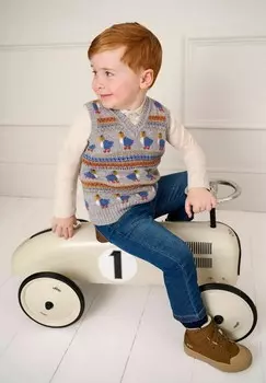 Рубашка поло 2 PACK- REGULAR FIT JoJo Maman Bb, синий