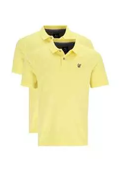 Рубашка поло 2 шт. пике Hajo, цвет banane