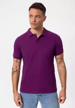 Рубашка-поло 3 Pack Ramon Daniel Hills, темно-зелено-фиолетовая