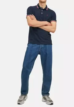 Рубашка поло 3ER PACK Jack & Jones, синий