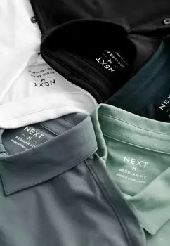 Рубашка поло 5 PACK STANDARD Next, черный