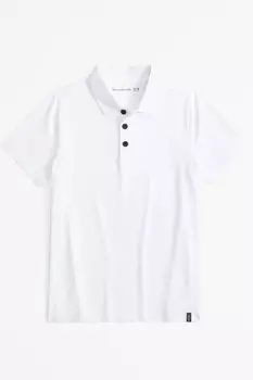 Рубашка поло Abercrombie & Fitch, белый