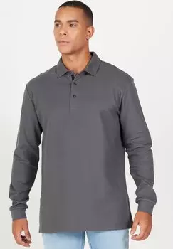 Рубашка-поло AC&CO / ALTINYILDIZ CLASSICS, цвет anthracite