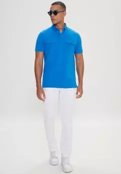 Рубашка поло AC&CO / ALTINYILDIZ CLASSICS, синий