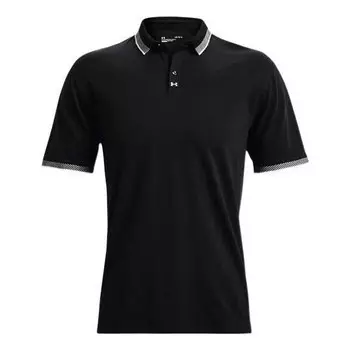Рубашка поло ace golf polo shirt 'black' Under Armour, черный